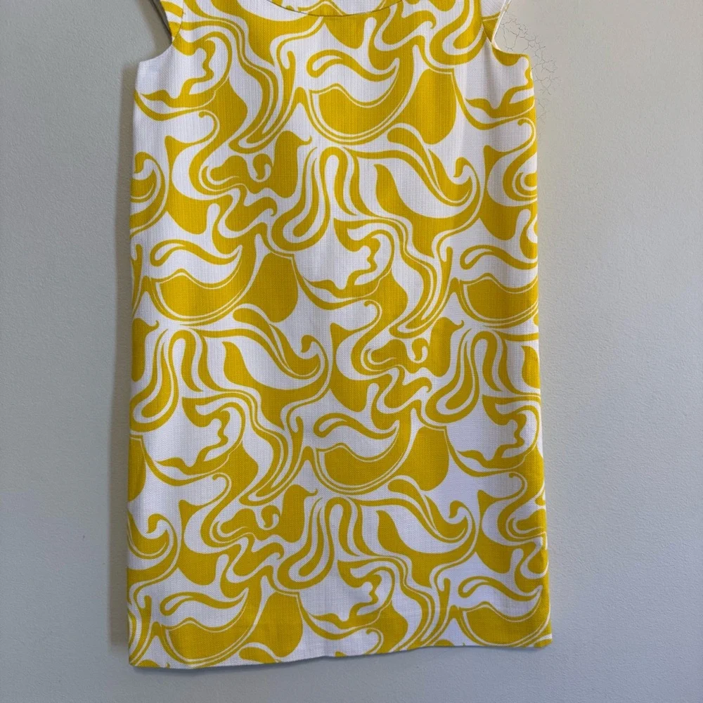 KATE SPADE Women’s Sheath Dress Size 4 Zip Back Cotton Career Easter Preppy